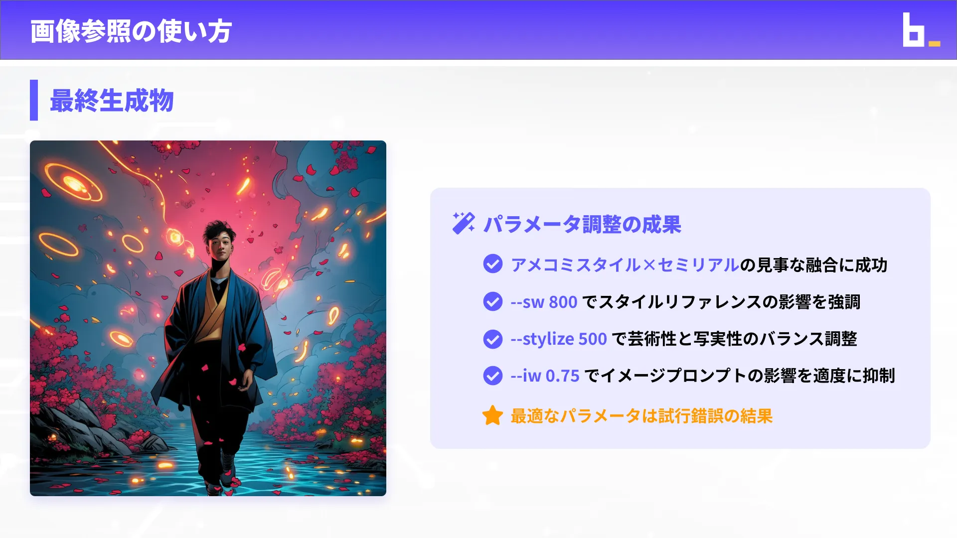 AI画像クリエイターコースMidjourney入門チャプター3_4