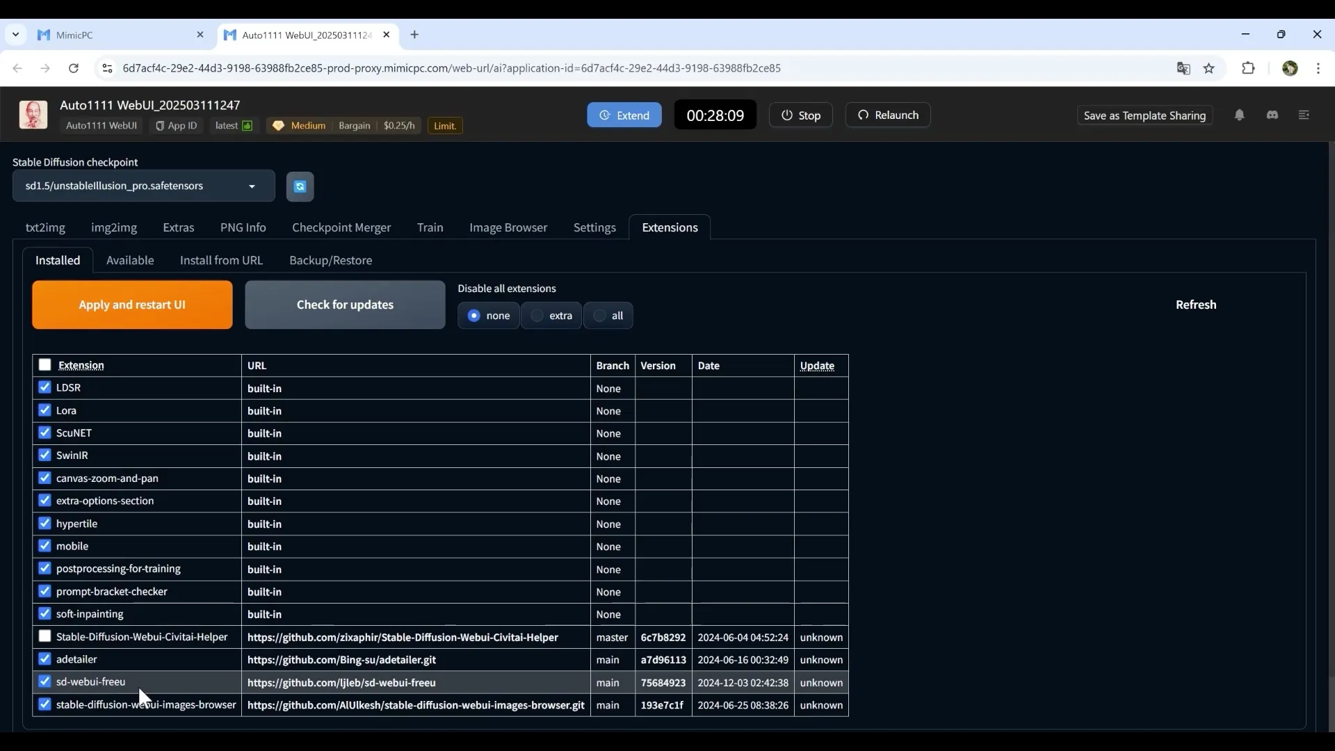AI画像クリエイターコースStableDiffusion入門チャプター5_3